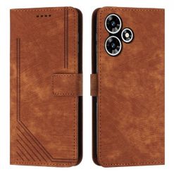 Peňaženkové puzdro Lanyard case hnedé – Infinix Hot 30