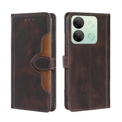 Peňaženkové puzdro Ornate case hnedé – Infinix Smart 7 HD | Kryty na mobil Kryty na mobil | Peňaženkové puzdro Ornate case hnedé – Infinix Smart 7 HD | Kryty na mobil