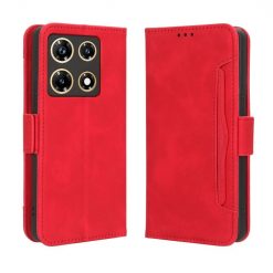 Kryty na mobil | Peňaženkové puzdro Slots case červené – Infinix Note 30 Pro | Kryty na mobil