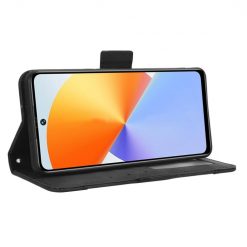 Kryty na mobil | Peňaženkové puzdro Slots case čierne – Infinix Note 30 VIP | Kryty na mobil