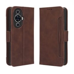 Kryty na mobil | Peňaženkové puzdro Slots case hnedé – Huawei Nova 11 | Kryty na mobil
