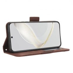 Kryty na mobil | Peňaženkové puzdro Slots case hnedé – Huawei Nova 11 | Kryty na mobil