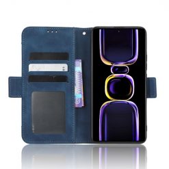 Kryty na mobil | Peňaženkové puzdro Slots case modré – Xiaomi Poco F5 Pro | Kryty na mobil