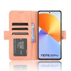 Peňaženkové puzdro Slots case ružové – Infinix Note 30 Pro | Kryty na mobil Kryty na mobil | Peňaženkové puzdro Slots case ružové – Infinix Note 30 Pro | Kryty na mobil