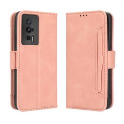 Kryty na mobil | Peňaženkové puzdro Slots case ružové – Xiaomi Poco F5 Pro | Kryty na mobil