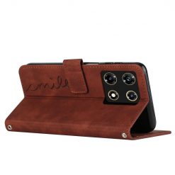 Kryty na mobil | Peňaženkové puzdro Smile case hnedé – Infinix Note 30 Pro | Kryty na mobil