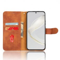 Kryty na mobil | Peňaženkové puzdro Solid hnedé – Huawei Nova 11 | Kryty na mobil
