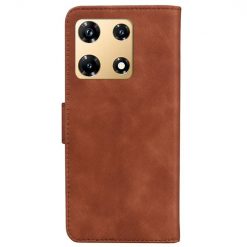 Kryty na mobil | Peňaženkové puzdro Solid hnedé – Infinix Note 30 Pro | Kryty na mobil