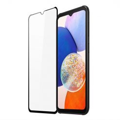 Tvrdené sklo Premium celopovrchové čierne – Samsung Galaxy A14 4G/5G