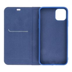 Kryty na mobil | Knižkové puzdro Luna Carbon modré – Apple iPhone 15 Pro | Kryty na mobil
