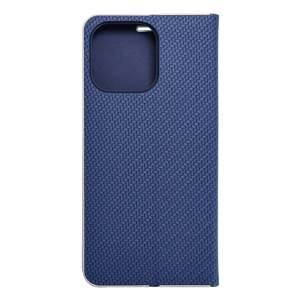Knižkové puzdro Luna Carbon modré – Apple iPhone 15 Pro Max | Kryty na mobil Kryty na mobil | Knižkové puzdro Luna Carbon modré – Apple iPhone 15 Pro Max | Kryty na mobil