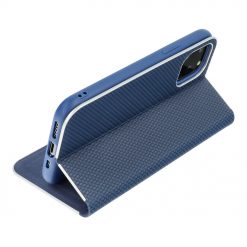 Knižkové puzdro Luna Carbon modré – Apple iPhone 15 Pro Max | Kryty na mobil Kryty na mobil | Knižkové puzdro Luna Carbon modré – Apple iPhone 15 Pro Max | Kryty na mobil