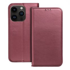 Kryty na mobil | Knižkové puzdro Magnet Book bordové – Apple iPhone 15 Pro | Kryty na mobil