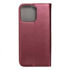 Kryty na mobil | Knižkové puzdro Magnet Book bordové – Apple iPhone 15 Pro Max | Kryty na mobil