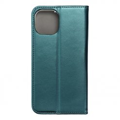 Kryty na mobil | Knižkové puzdro Magnet Book zelené – Apple iPhone 15 | Kryty na mobil