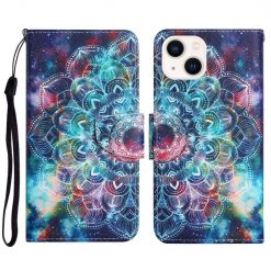 Knižkové puzdro Trendy Cross case Hviezdna mandala – Apple iPhone 15 Plus | Kryty na mobil Kryty na mobil | Knižkové puzdro Trendy Cross case Hviezdna mandala – Apple iPhone 15 Plus | Kryty na mobil