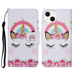 Knižkové puzdro Trendy Cross case Jednorožec – Apple iPhone 15 | Kryty na mobil Kryty na mobil | Knižkové puzdro Trendy Cross case Jednorožec – Apple iPhone 15 | Kryty na mobil