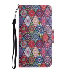 Kryty na mobil | Knižkové puzdro Trendy Cross case Kaleidoskop – Apple iPhone 15 | Kryty na mobil