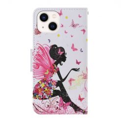Kryty na mobil | Knižkové puzdro Trendy Cross case Víla – Apple iPhone 15 Plus | Kryty na mobil