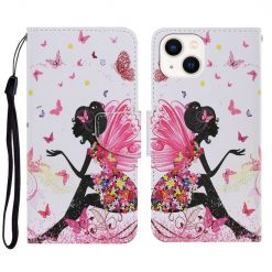 Kryty na mobil | Knižkové puzdro Trendy Cross case Víla – Apple iPhone 15 Plus | Kryty na mobil