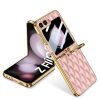 Kryty na mobil | Kryt Lattice Skin case fialový – Samsung Galaxy Z Flip 5 | Kryty na mobil