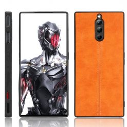 Kryt Shockproof Sewing Cow Pattern oranžový – Nubia Red Magic 8 Pro | Kryty na mobil Kryty na mobil | Kryt Shockproof Sewing Cow Pattern oranžový – Nubia Red Magic 8 Pro | Kryty na mobil
