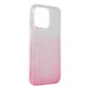 Kryty na mobil | Ligotavý Kryt Forcell Shining strieborný – Apple iPhone 15 Pro Max | Kryty na mobil