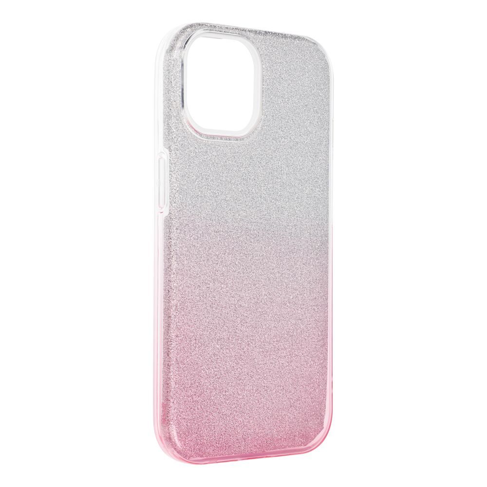 Ligotavý Kryt Forcell Shining transparentno-ružový – Apple iPhone 15 | Kryty na mobil Kryty na mobil | Ligotavý Kryt Forcell Shining transparentno-ružový – Apple iPhone 15 | Kryty na mobil