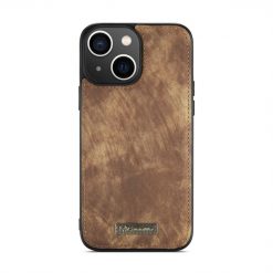 Kryty na mobil | Multifunkčné peňaženkové puzdro CaseMe Detachable hnedé – Apple iPhone 15 | Kryty na mobil
