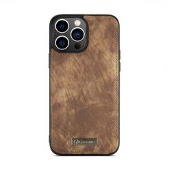 Multifunkčné peňaženkové puzdro CaseMe Detachable hnedé – Apple iPhone 15 Pro | Kryty na mobil Kryty na mobil | Multifunkčné peňaženkové puzdro CaseMe Detachable hnedé – Apple iPhone 15 Pro | Kryty na mobil