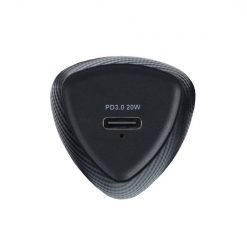 Kryty na mobil | Nabíjačka do auta Forcell Carbon car charger USB-C 3.0 PD20W CC50-1C čierna + kábel pre iPhone Lightning 8-pin PD20W | Kryty na mobil