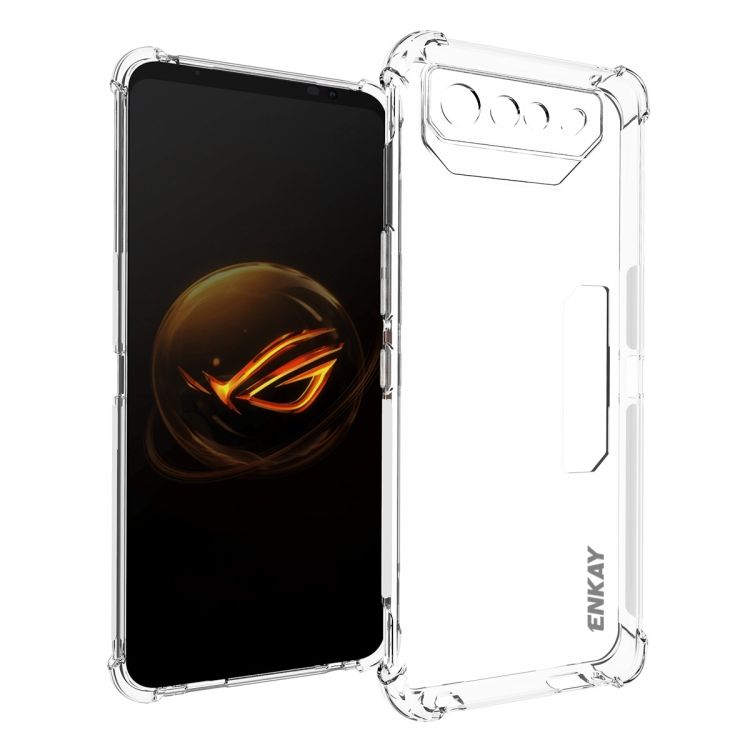 Ochranný kryt Enkay Shockproof Slim case transparentný – Asus ROG Phone 7 Ultimate | Kryty na mobil Kryty na mobil | Ochranný kryt Enkay Shockproof Slim case transparentný – Asus ROG Phone 7 Ultimate | Kryty na mobil