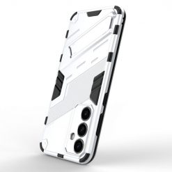 Kryty na mobil | Odolný Kryt Punk armor case biely – Samsung Galaxy S23 FE | Kryty na mobil