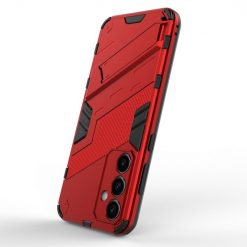 Kryty na mobil | Odolný Kryt Punk armor case červený – Samsung Galaxy S23 FE | Kryty na mobil