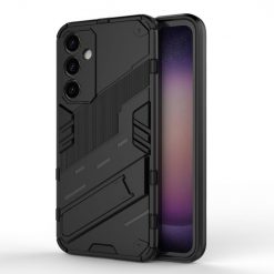 Kryty na mobil | Odolný Kryt Punk armor case čierny – Samsung Galaxy S23 FE | Kryty na mobil