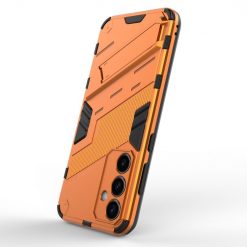Kryty na mobil | Odolný Kryt Punk armor case oranžový – Samsung Galaxy S23 FE | Kryty na mobil