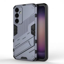 Kryty na mobil | Odolný Kryt Punk armor case sivý – Samsung Galaxy S23 FE | Kryty na mobil