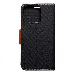 Kryty na mobil | Peňaženkové puzdro Canvas Book čierne – Apple iPhone 15 Pro | Kryty na mobil