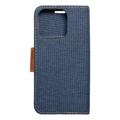 Kryty na mobil | Peňaženkové puzdro Canvas Book modré – Apple iPhone 15 Pro | Kryty na mobil