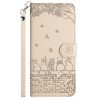 Peňaženkové puzdro Embossing Pattern Mačky sivé – Apple iPhone 15 Pro | Kryty na mobil Kryty na mobil | Peňaženkové puzdro Embossing Pattern Mačky sivé – Apple iPhone 15 Pro | Kryty na mobil