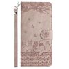 Peňaženkové puzdro Embossing Pattern Mačky hnedé – Apple iPhone 15 | Kryty na mobil Kryty na mobil | Peňaženkové puzdro Embossing Pattern Mačky hnedé – Apple iPhone 15 | Kryty na mobil