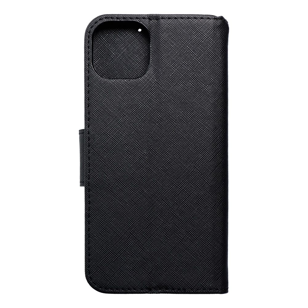 Peňaženkové puzdro Fancy Book čierne – Apple iPhone 15 Plus | Kryty na mobil Kryty na mobil | Peňaženkové puzdro Fancy Book čierne – Apple iPhone 15 Plus | Kryty na mobil