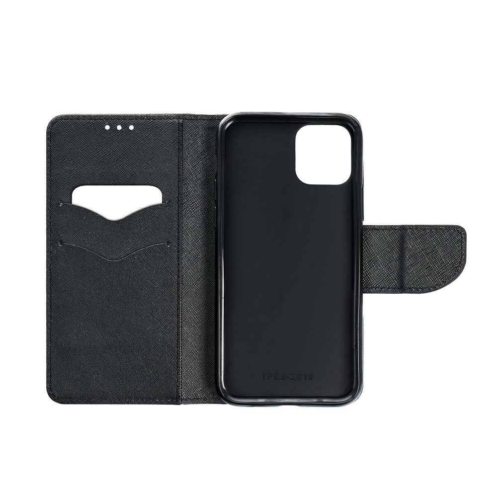 Peňaženkové puzdro Fancy Book čierne – Apple iPhone 15 Pro | Kryty na mobil Kryty na mobil | Peňaženkové puzdro Fancy Book čierne – Apple iPhone 15 Pro | Kryty na mobil