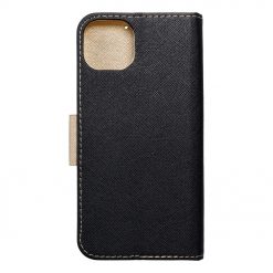 Peňaženkové puzdro Fancy Book čierno-zlaté – Apple iPhone 15 Plus | Kryty na mobil Kryty na mobil | Peňaženkové puzdro Fancy Book čierno-zlaté – Apple iPhone 15 Plus | Kryty na mobil