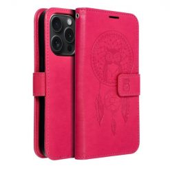 Peňaženkové puzdro Mezzo dreamcatcher tmavoružové – Apple iPhone 15 Pro | Kryty na mobil Kryty na mobil | Peňaženkové puzdro Mezzo dreamcatcher tmavoružové – Apple iPhone 15 Pro | Kryty na mobil
