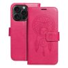 Kryty na mobil | Peňaženkové puzdro Mezzo mandala ružové – Apple iPhone 15 Pro | Kryty na mobil