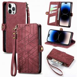 Peňaženkové puzdro Purse case červené – Apple iPhone 15 Pro | Kryty na mobil Kryty na mobil | Peňaženkové puzdro Purse case červené – Apple iPhone 15 Pro | Kryty na mobil