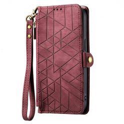 Peňaženkové puzdro Purse case červené – Apple iPhone 15 Pro Max