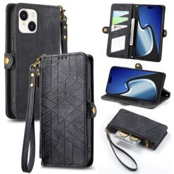 Peňaženkové puzdro Purse case čierne – Apple iPhone 15 Plus | Kryty na mobil Kryty na mobil | Peňaženkové puzdro Purse case čierne – Apple iPhone 15 Plus | Kryty na mobil