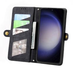 Kryty na mobil | Peňaženkové puzdro Purse case čierne – Samsung Galaxy S23 FE | Kryty na mobil